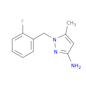 1-(2-fluorobenzyl)-5-methyl-1H-pyrazol-3-amine