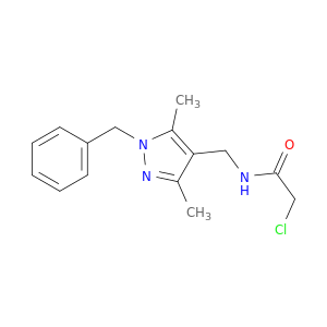 N-[(1-Benzyl-3,5-dimethyl-1H-pyrazol-4-yl)methyl]-2-chloroacetamide
