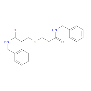 Propanamide, 3,3'-thiobis[N-(phenylmethyl)-