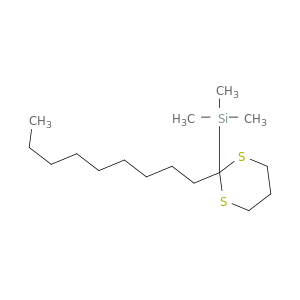Silane, trimethyl(2-nonyl-1,3-dithian-2-yl)-