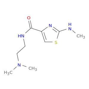 N-[2-(二甲基氨基)乙基]-2-(甲基氨基)-4-噻唑甲基酰胺