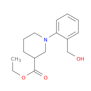 1-(2-HYDROXYMETHYL-PHENYL)-PIPERIDINE-3-CARBOXYLIC ACID ETHYL ESTER