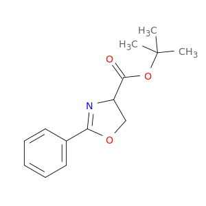 4-Oxazolecarboxylic acid, 4,5-dihydro-2-phenyl-, 1,1-dimethylethyl ester