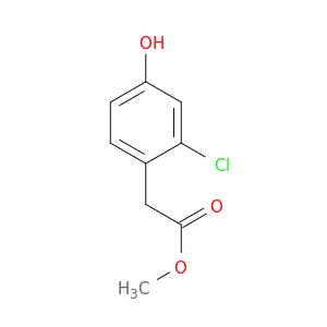 methyl 2-(2-chloro-4-hydroxyphenyl)acetate