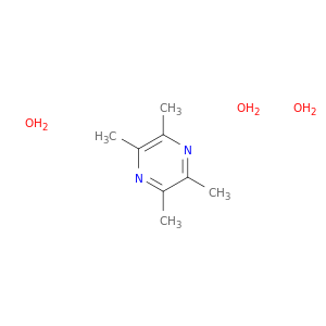 Pyrazine, tetramethyl-, trihydrate