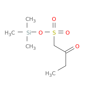 1-Butanesulfonic acid, 2-oxo-, trimethylsilyl ester