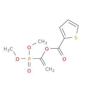 2-Thiophenecarboxylic acid, 1-(dimethoxyphosphinyl)ethenyl ester