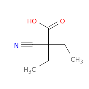 2-Cyano-2-ethylbutanoic acid