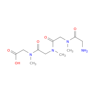 Glycine, N-[N-(N-glycyl-N-methylglycyl)-N-methylglycyl]-N-methyl-