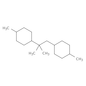 Cyclohexane, 1,1'-(1,1-dimethyl-1,2-ethanediyl)bis[4-methyl-