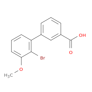 2'-溴-3'-甲氧基[1,1'-BIPENYL]-3-羧酸