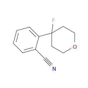2-(4-Fluorotetrahydro-2H-pyran-4-yl)benzonitrile