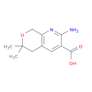 2-AMINO-6,6-DIMETHYL-5,8-DIHYDRO-6H-PYRANO[3,4-B]PYRIDINE-3-CARBOXYLIC ACID