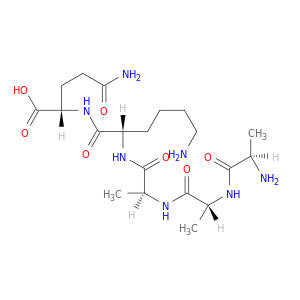 L-Glutamine, D-alanyl-D-alanyl-L-alanyl-L-lysyl-