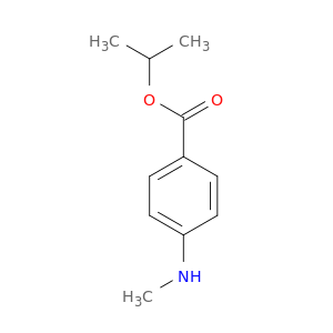 Benzoic acid, 4-(methylamino)-, 1-methylethyl ester (9CI)