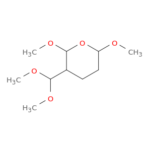 2H-Pyran, 3-(dimethoxymethyl)tetrahydro-2,6-dimethoxy-