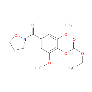 ETHYL 4-(2-ISOXAZOLIDINYLCARBONYL)-2,6-DIMETHOXYPHENYL CARBONATE