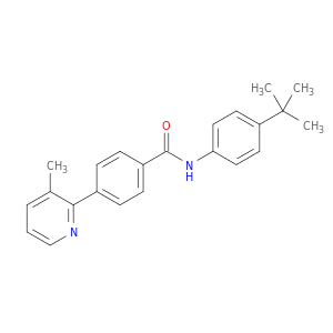 Benzamide, N-[4-(1,1-dimethylethyl)phenyl]-4-(3-methyl-2-pyridinyl)-