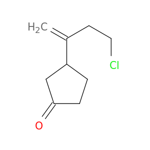 Cyclopentanone, 3-(3-chloro-1-methylenepropyl)-