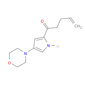 4-Penten-1-one, 1-[4-(4-morpholinyl)-1H-pyrrol-2-yl]-