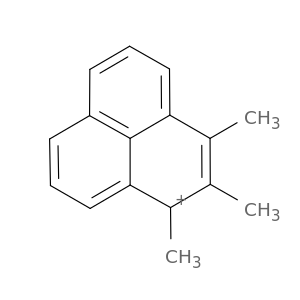 Phenalenylium, 1,2,3-trimethyl-