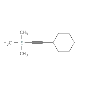 Silane, (cyclohexylethynyl)trimethyl-