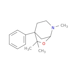 7-Oxa-2-azabicyclo[3.2.1]octane, 2,6,6-trimethyl-5-phenyl-