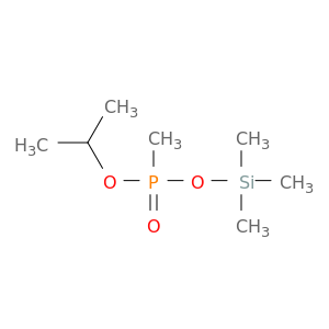 Phosphonic acid, methyl-, 1-methylethyl trimethylsilyl ester