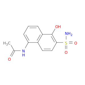 N-[6-(氨基磺酰基)-5-羟基-1-萘基]乙酰胺