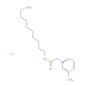 1-DECYLOXYCARBONYLMETHYL-3-METHYLPYRIDINIUM CHLORIDE