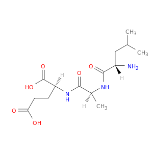 L-Glutamic acid, N-(N-L-leucyl-L-alanyl)-