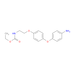 Carbamic acid, [2-[4-(4-aminophenoxy)phenoxy]ethyl]-, ethyl ester