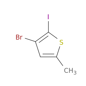 Thiophene, 3-bromo-2-iodo-5-methyl-
