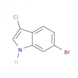 6-溴-3-氯-1H-吲哚