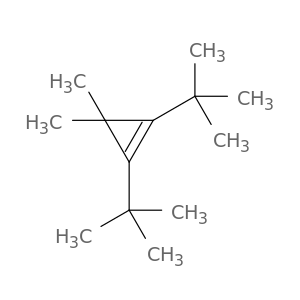 Cyclopropene, 1,2-bis(1,1-dimethylethyl)-3,3-dimethyl-