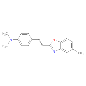 Benzenamine, N,N-dimethyl-4-[2-(5-methyl-2-benzoxazolyl)ethenyl]-