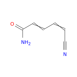 2,4-Pentadienamide, 5-cyano-