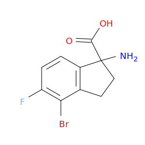 1-Amino-4-bromo-5-fluoro-2,3-dihydro-1H-indene-1-carboxylic acid