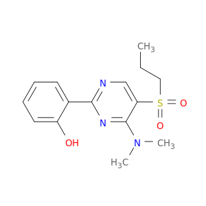 Phenol, 2-[4-(dimethylamino)-5-(propylsulfonyl)-2-pyrimidinyl]-