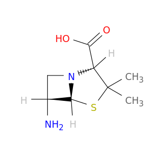 6-amino-3,3-dimethyl-4-thia-1-azabicyclo[3.2.0]heptane-2-carboxylic acid