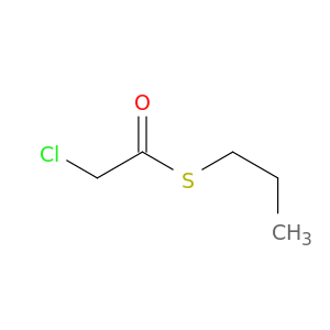 Ethanethioic acid, chloro-, S-propyl ester