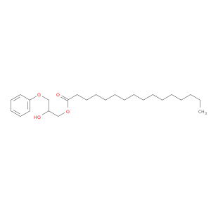 Hexadecanoic acid, 2-hydroxy-3-phenoxypropyl ester