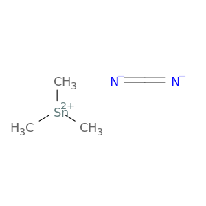 azanidylidenemethylideneazanide; trimethyltin