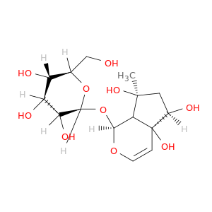 (1S,4aS,5R,7S)-7-甲基-1-(((2S,3R,4S,5S,6R)-3,4,5-三羟基-6-(羟甲基)四氢-2H-吡喃-2-基)氧基)-5,6,7,7a-四氢环戊并[c]吡喃-4a,5,7(1H)-三醇