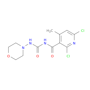 N-[(2,6-DICHLORO-4-METHYL-PYRIDIN-3-YL)CARBONYL]-N'-MORPHOLINOUREA