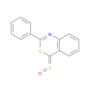 4H-3,1-Benzothiazine-4-thione, 2-phenyl-, S-oxide