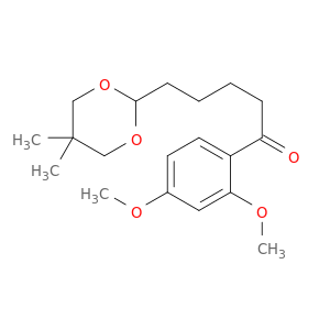 2',4'-DIMETHOXY-5-(5,5-DIMETHYL-1,3-DIOXAN-2-YL)VALEROPHENONE