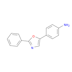 Benzenamine, 4-(2-phenyl-5-oxazolyl)-