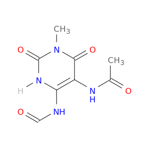 5-acetamido-6-formamido-3-methyluracil