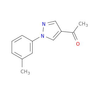 1-(1-(m-Tolyl)-1H-pyrazol-4-yl)ethanone